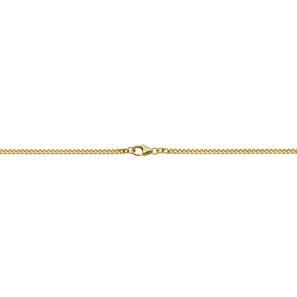 Brogle Selection Essentials curb bracelet 2-sided diamond 585 2.5mm