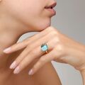 Pomellato Nudo Maxi Blue Topaz Ring