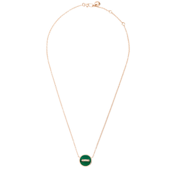 POMPOMDOTNecklaceinrosegoldwithmalachiteanddiamondsbyPomellato i660e6629acf0011c