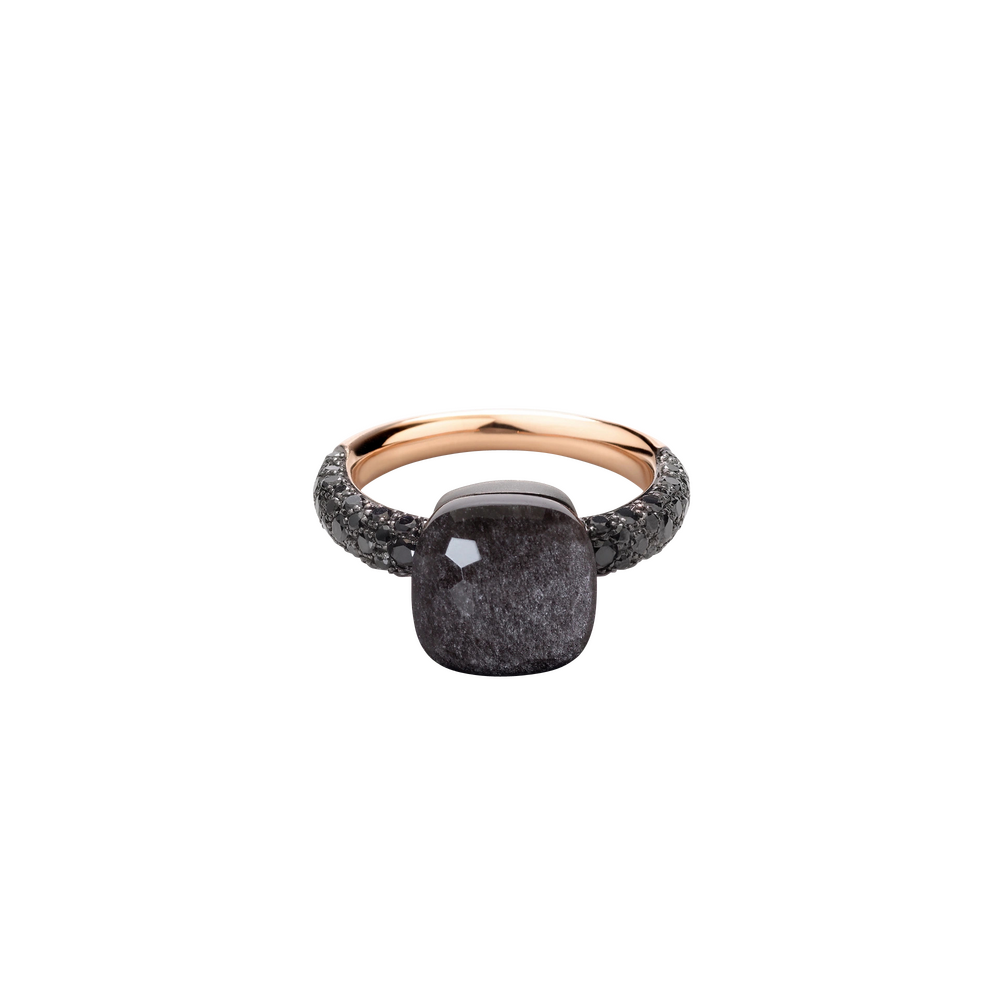 Pomellato Nudo Classic Obsidian Ring