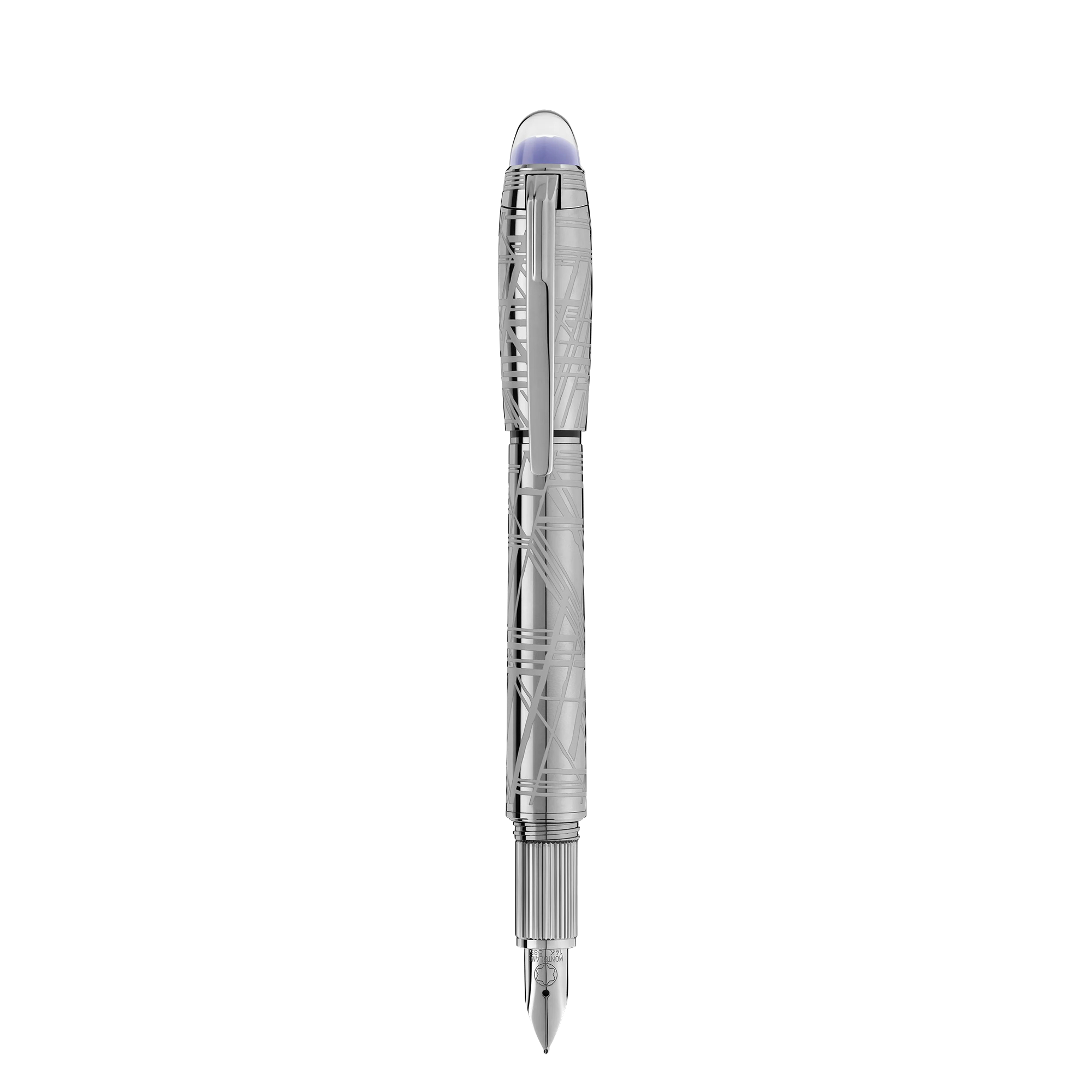 Montblanc StarWalker SpaceBlue Metal Fountain Pen