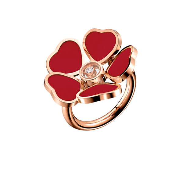 Chopard Happy Hearts Flowers Ring