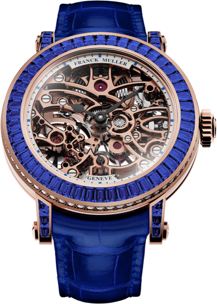 Franck Muller Round Skeleton Baguette 30,5 x 36,5mm