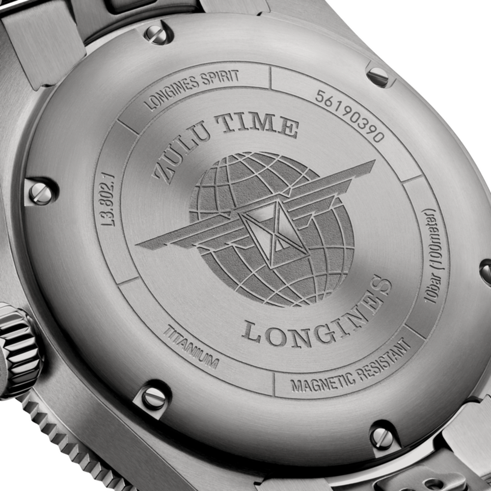 Longines Spirit Zulu Time Automatik Chronometer 39mm