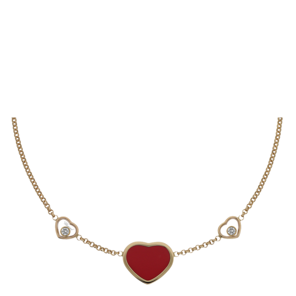 Chopard Happy Hearts Halskette mit Anhänger