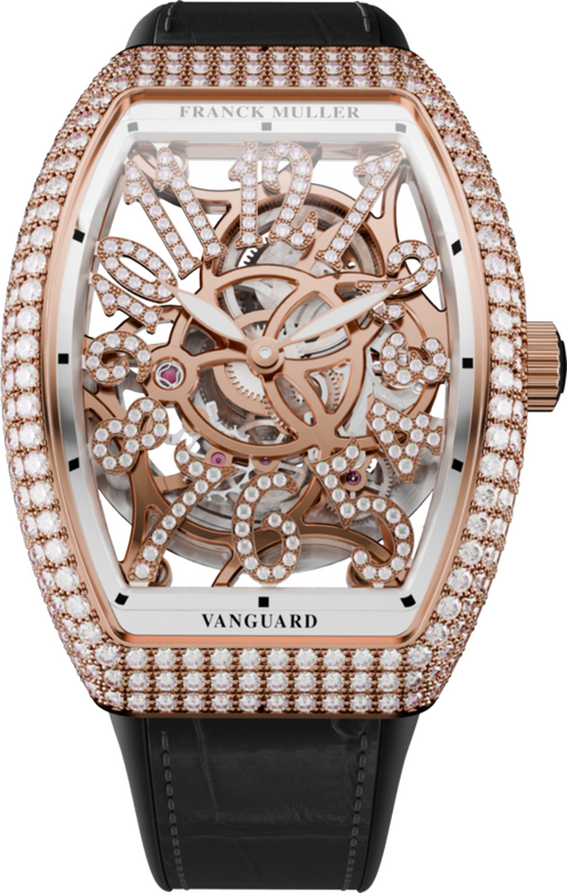 Franck Muller Vanguard Slim Skeleton 46,3 x 35mm