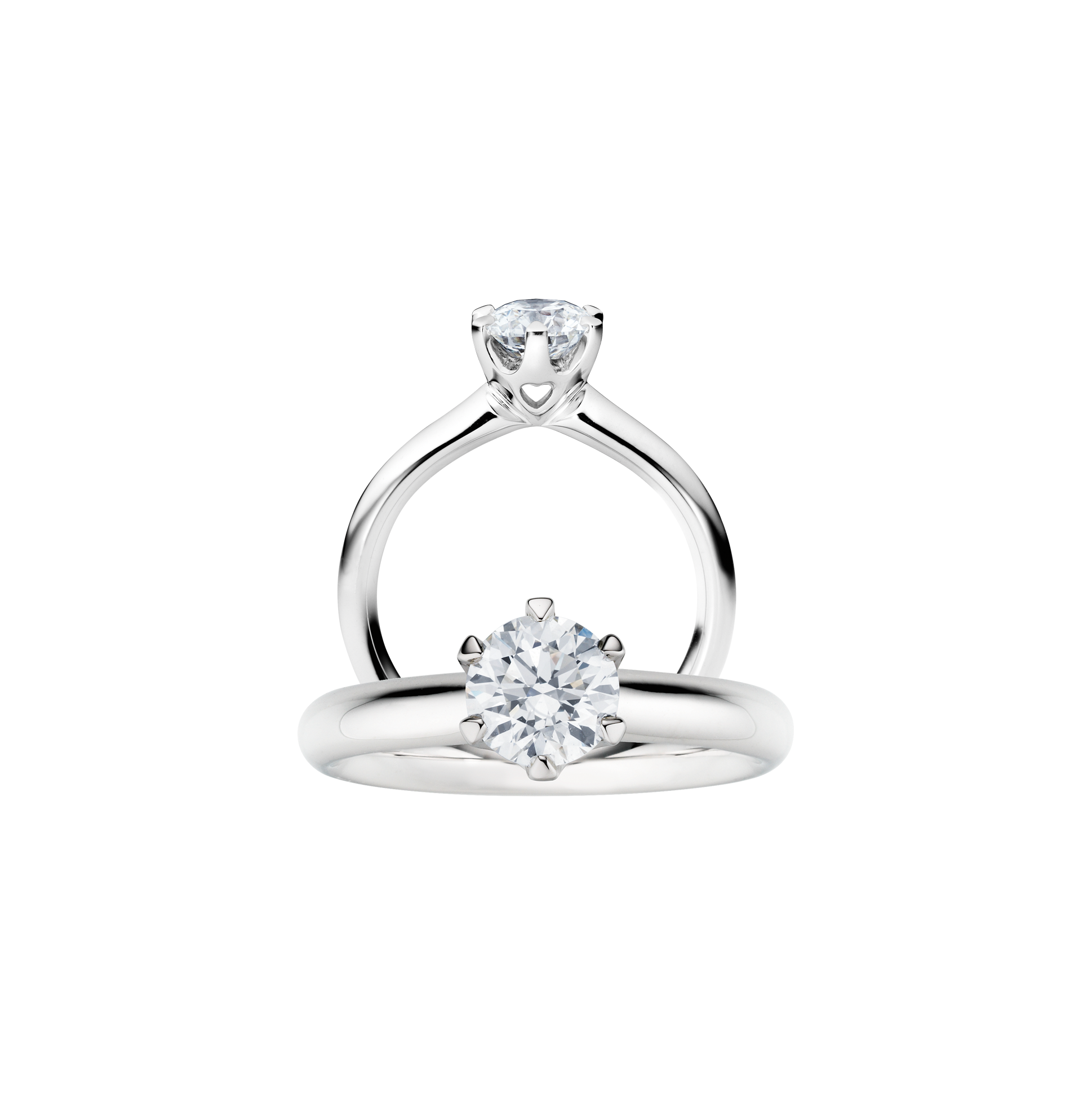 Capolavoro Endless Love 6-piece bubble solitaire ring