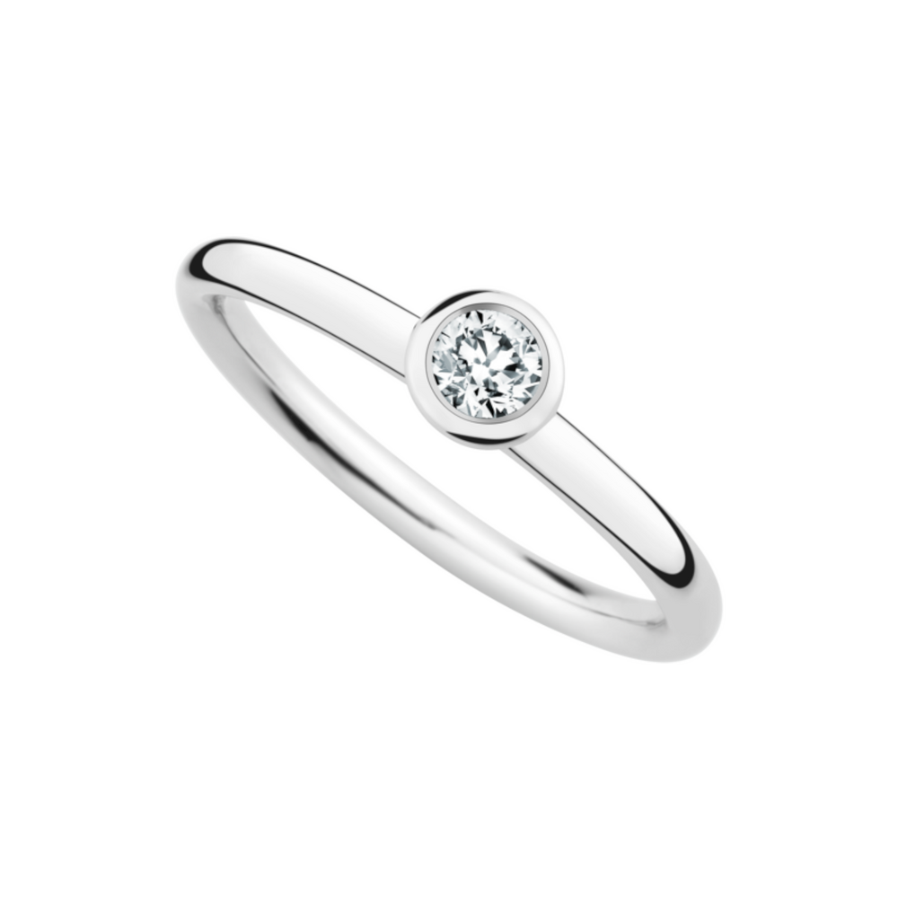 Christian Bauer solitaire ring