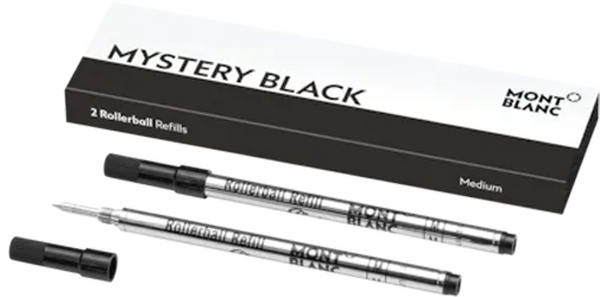 Montblanc 2 Rollerball-Minen (M) Mystery Black